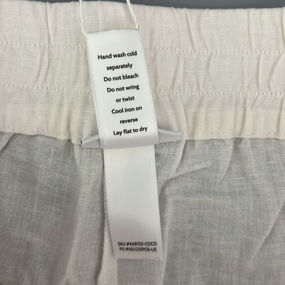 NWT Andie Swim The Madeira Pant - Linen Coco Size M - Picture 5 of 9